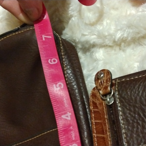 Vintage Liz Claiborne brown purse & wallet - Picture 10 of 13